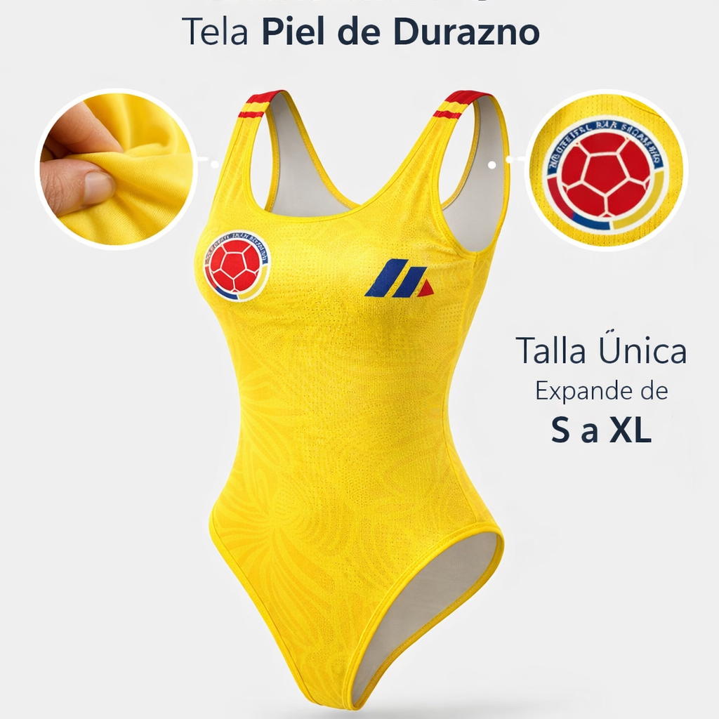 BODY SELECCIÓN COLOMBIA - COLOR: NEGRO